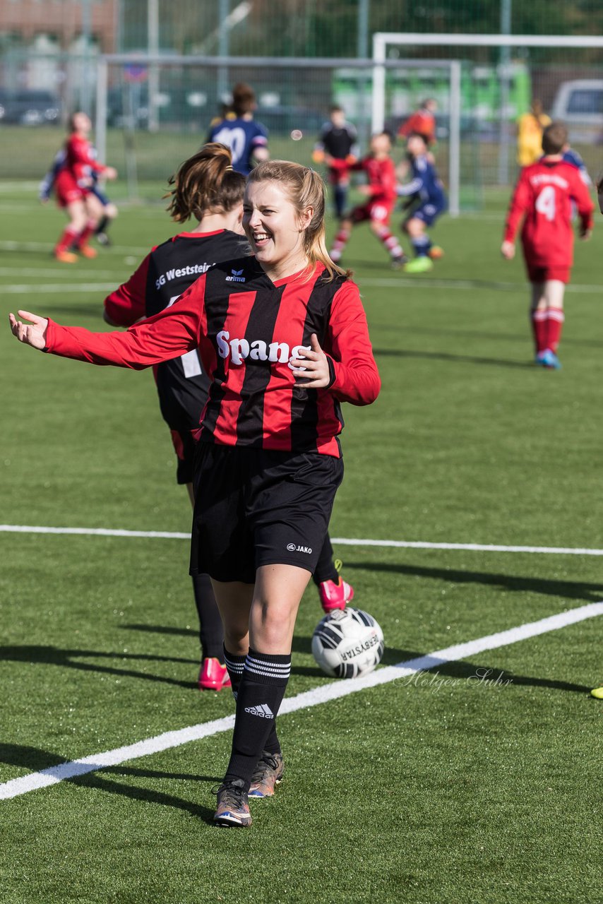 Bild 90 - B-Juniorinnen SG Weststeinburg/Bei - SV Fisia 03 : Ergebnis: 1:2